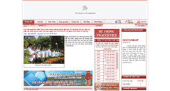 Desktop Screenshot of daklakcustoms.gov.vn