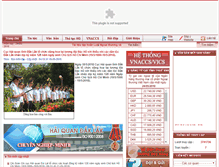 Tablet Screenshot of daklakcustoms.gov.vn